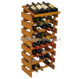 Porcellana Scaffale di legno del vino del pavimento del vino del banco di mostra di vino del negozio di pubblicità su ordinazione di vendita al dettaglio fornitore