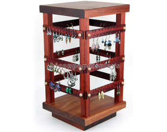 Porcellana Attrezzatura di legno della gioielleria del controsoffitto del banco di mostra degli accessori dei gioielli fornitore