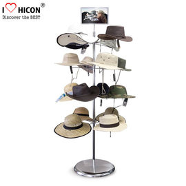 Porcellana Il cappuccio girante del banco di mostra del cappello del metallo di isolato 7-Layer tormenta per la vendita al dettaglio fornitore