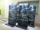 Banco di mostra di pubblicità di illuminazione della vendita al dettaglio LED ODM/dell'OEM con i ganci del metallo fornitore