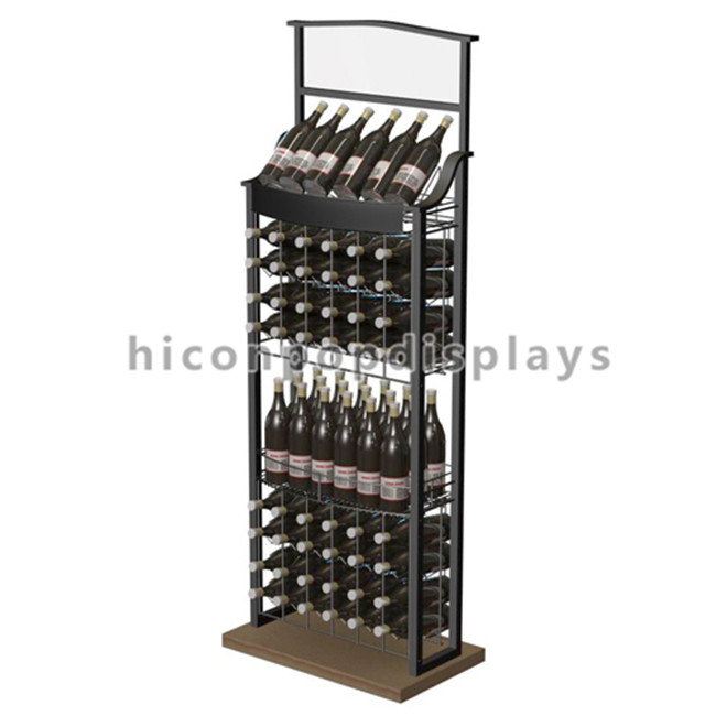 Isolato di legno mobile di vendita del banco di mostra del vino per la vendita al dettaglio