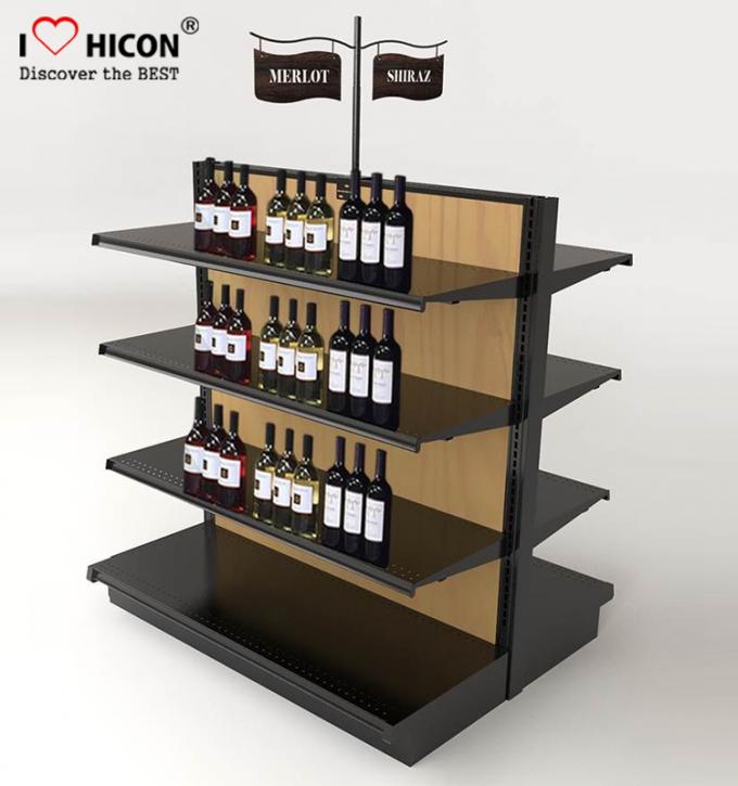 Scaffali di esposizione del vino e scaffalatura commerciali del liquore per i depositi di vino/negozi