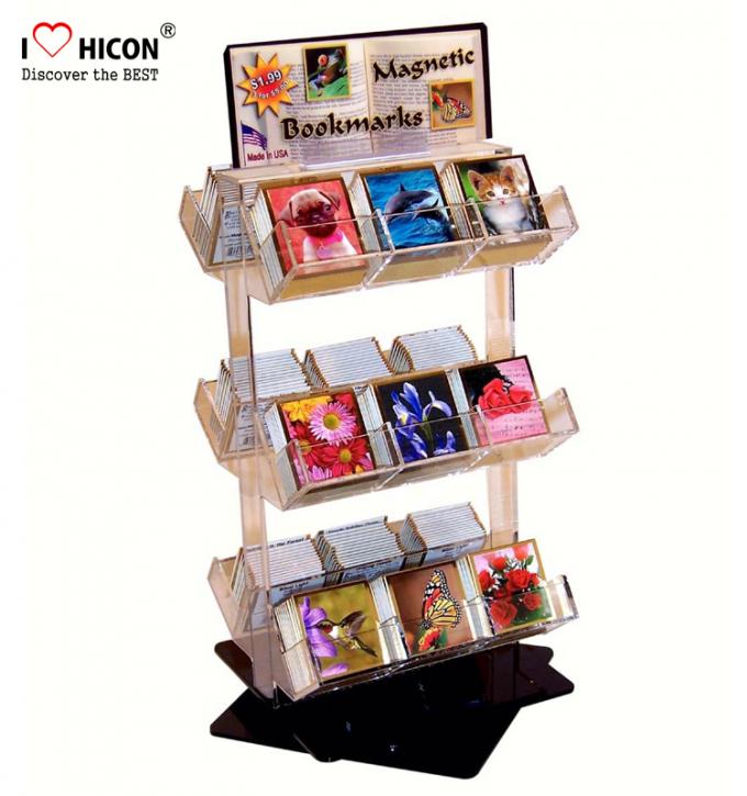 Supporto acrilico dell'esposizione di libro di vendita di POP per le letture dei bambini