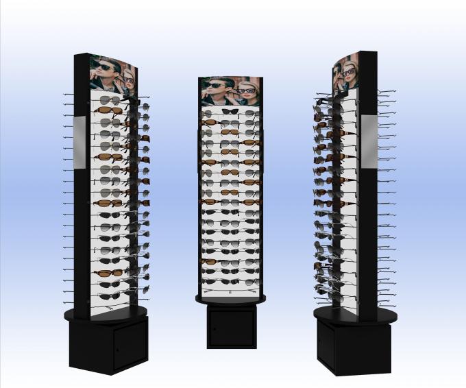 12 paia di Sunglass del desktop di legno dell'esposizione, progettazione semplice su ordinazione dello scaffale di esposizione di occhiali