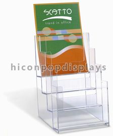 Porcellana Chiaro ripiano acrilico dei banchi di mostra dei dispositivi della vendita al dettaglio fornitore