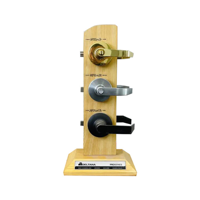 Cina Rack di display in legno personalizzato Conti 3 Set Display di serratura della porta fornitore