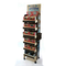 Scaffale di esposizione di legno mobile della cera di Floorstanding del banco di mostra della colata della cera di 6 file fornitore