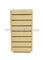 Banchi di mostra di legno da tavolino di Slatwall, torre girante dell'esposizione di Slatwall senza ganci fornitore