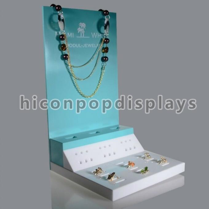 Dispositivi acrilici di vendita di vendita al dettaglio del supporto dei gioielli della contro collana
